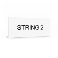 String 1 to 25