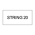 String 1 to 25