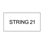 String 1 to 25