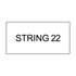 String 1 to 25