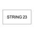 String 1 to 25