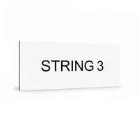 String 1 to 25