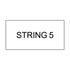 String 1 to 25