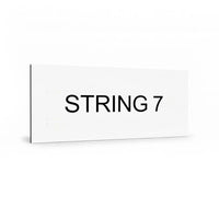 String 1 to 25