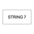 String 1 to 25