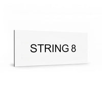 String 1 to 25