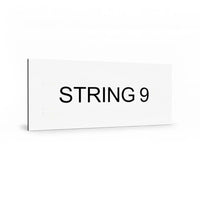 String 1 to 25