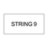 String 1 to 25
