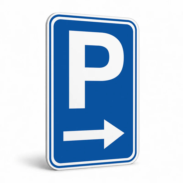 Traffic And Parking - P Right Arrow Sign