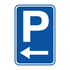 Traffic And Parking - P Left Arrow Sign