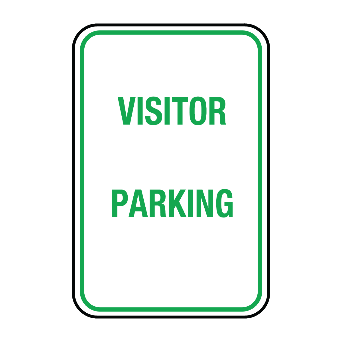 Traffic And Parking - Visitor Parking Sign