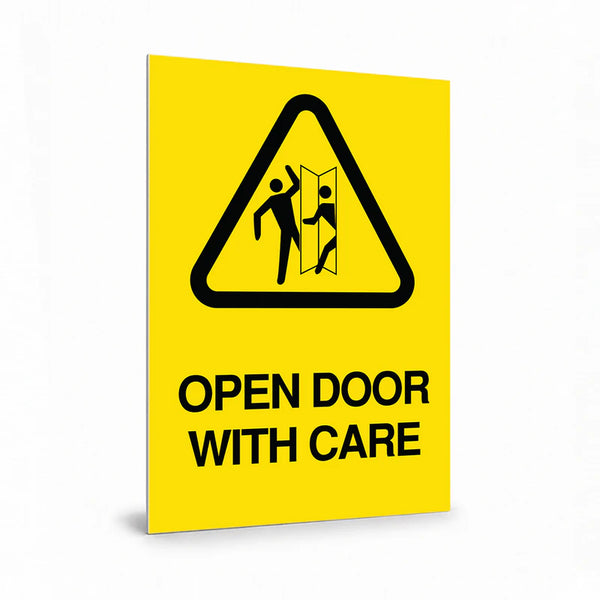 Warehouse And Floor - A4 Beware Of Opening Door Signs