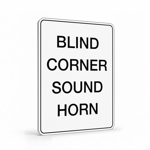 Warehouse And Floor - Blind Corner Sound Horn Signs