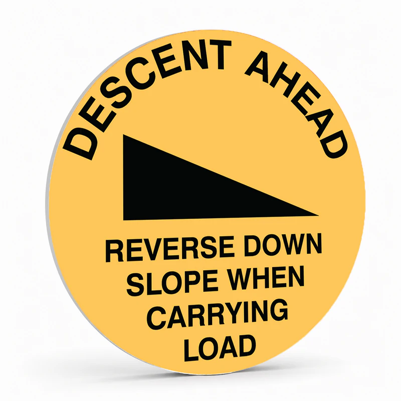 Warehouse And Floor  - Descent Ahead Stickers