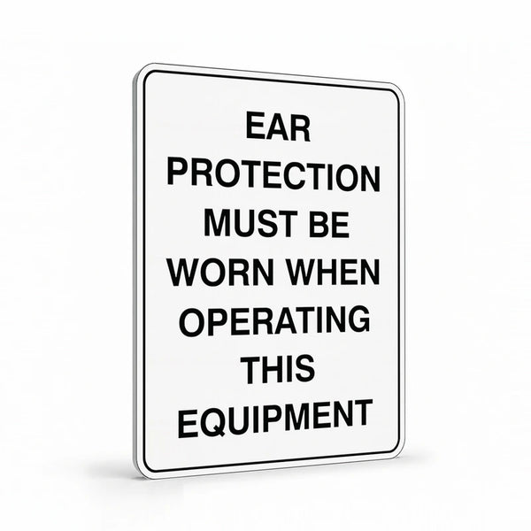 Warehouse And Floor - Ear Protection Must Be Worn Signs