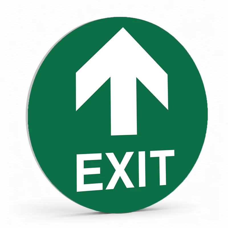 Warehouse And Floor  - Exit Arrow Stickers