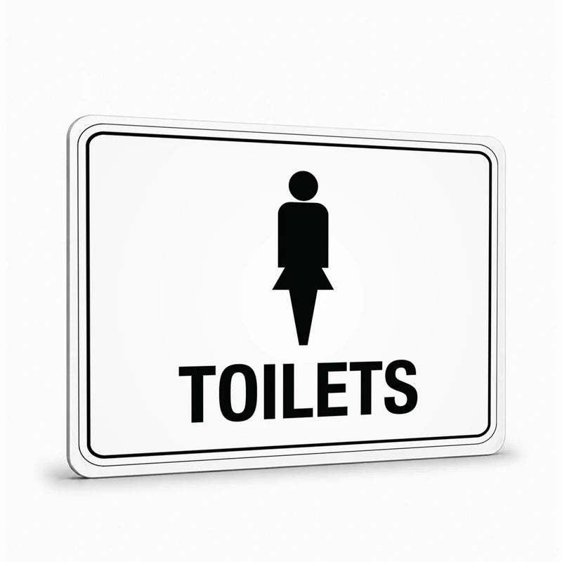Warehouse And Floor  - Female Toilets Signs