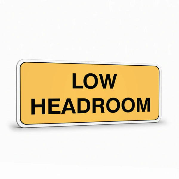 Warehouse And Floor - Low Headroom Signs