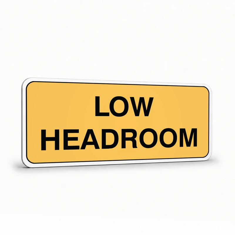 Warehouse And Floor - Low Headroom Signs