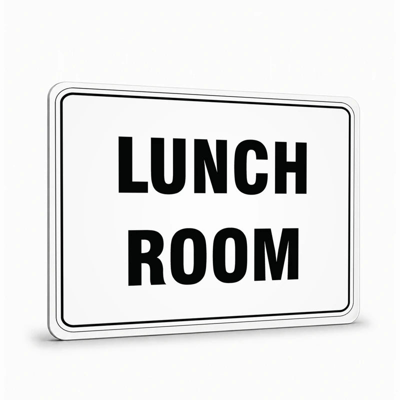 Warehouse And Floor  - Lunch Room Signs