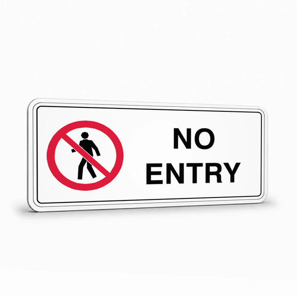 Warehouse And Floor  - No Entry Signs