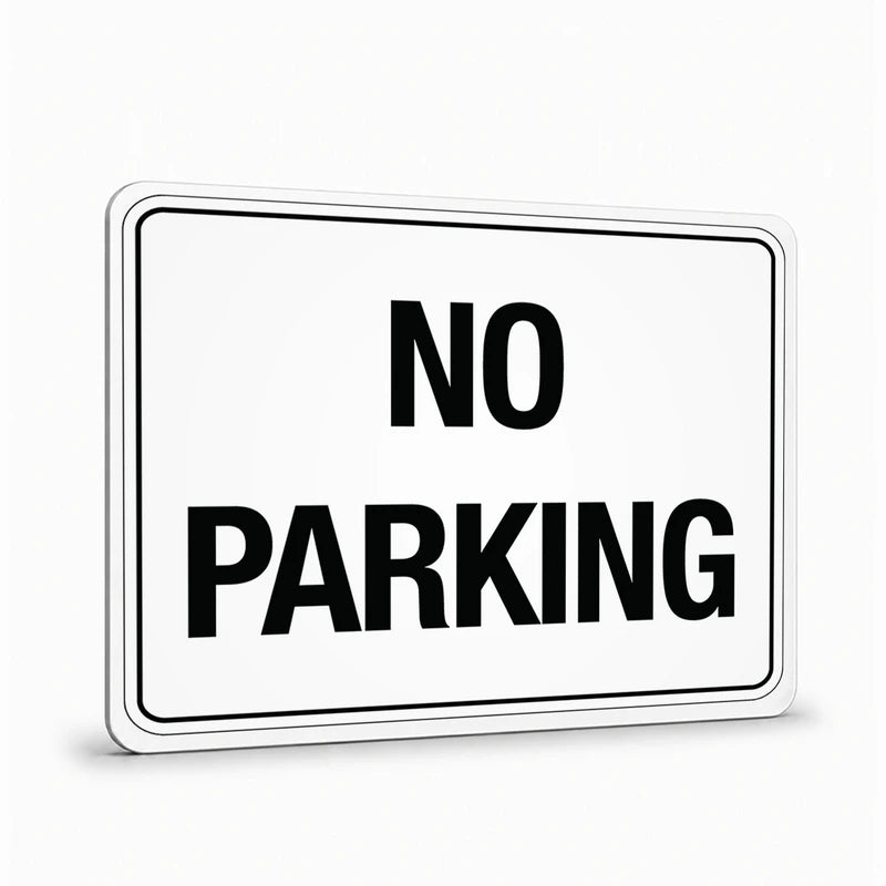 Warehouse And Floor  - No Parking Signs