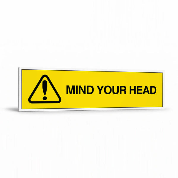 Warehouse And Floor Overhead - Mind Your Head Signs
