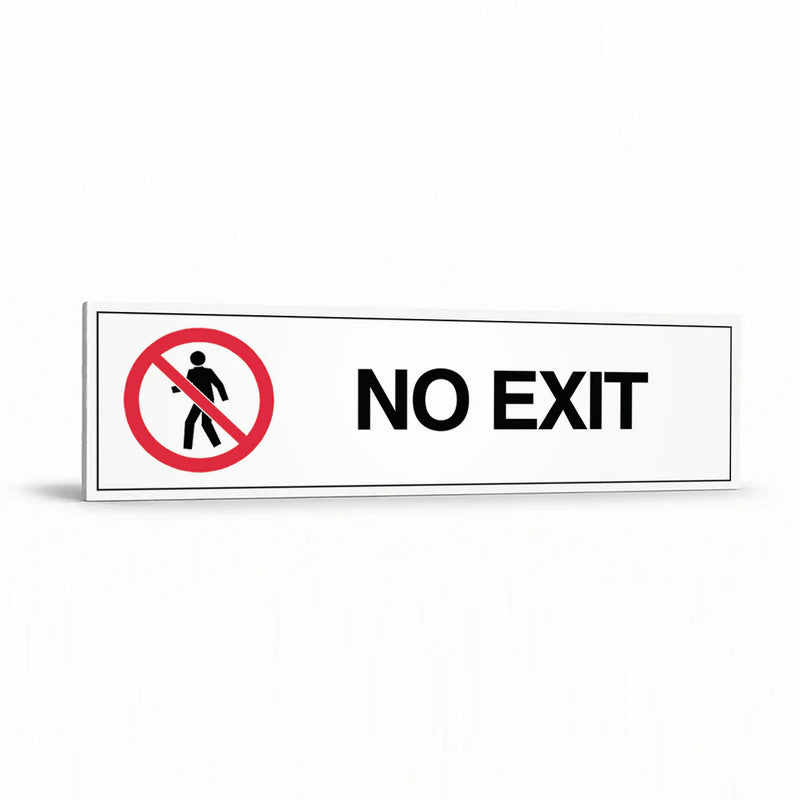 Warehouse And Floor Overhead - No Exit Signs