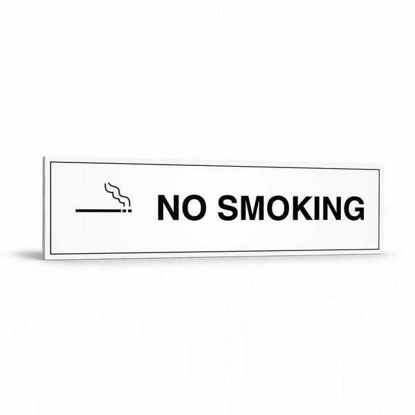 Warehouse And Floor Overhead - No Smoking Signs