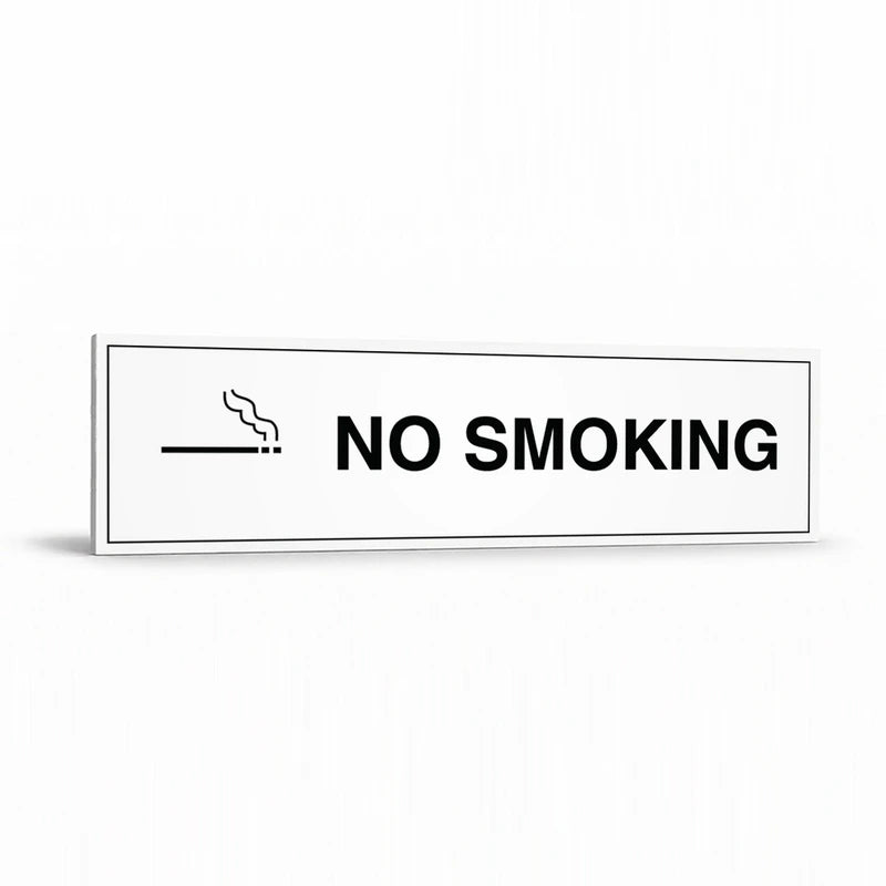 Warehouse And Floor Overhead - No Smoking Signs