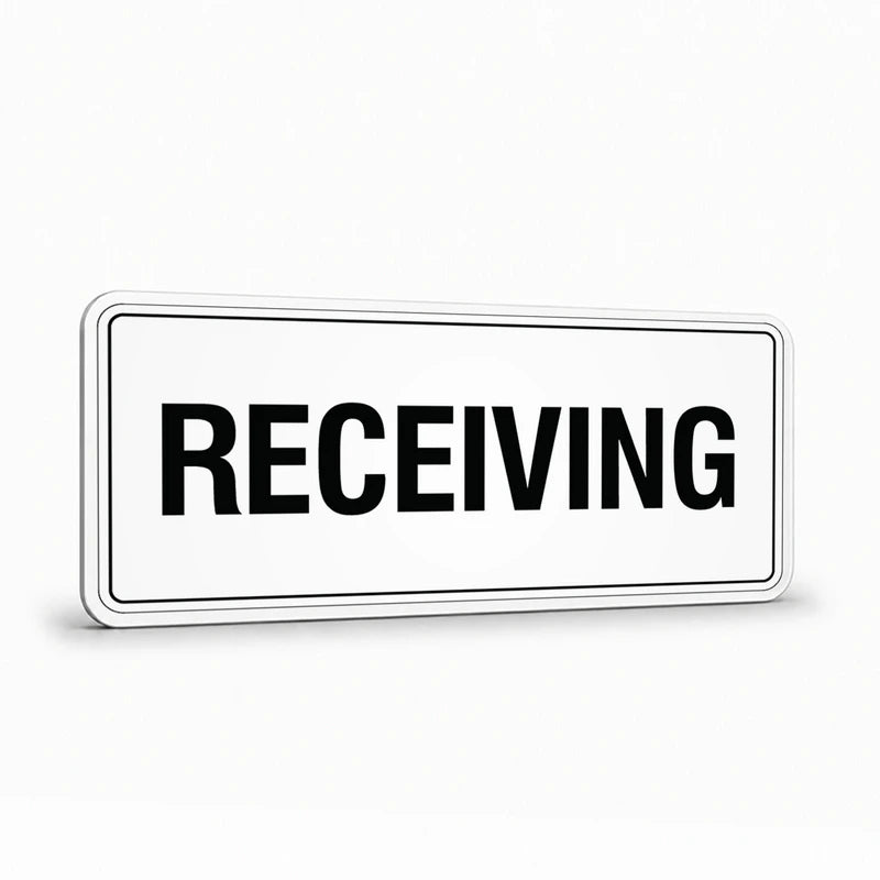 Warehouse And Floor  - Receiving Signs