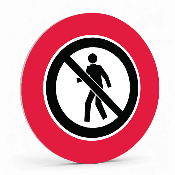 Warehouse And Floor  - Restricted Area Keep Out Symbol Stickers