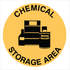 Warehouse And Floor  - Chemical Storage Area Stickers