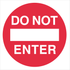 Warehouse And Floor  - Do Not Enter Stickers