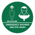Warehouse And Floor  - Emergency Shower And Eye Wash Stickers