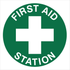 Warehouse And Floor  - First Aid Station Stickers