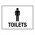 Warehouse And Floor  - Male Toilets Signs