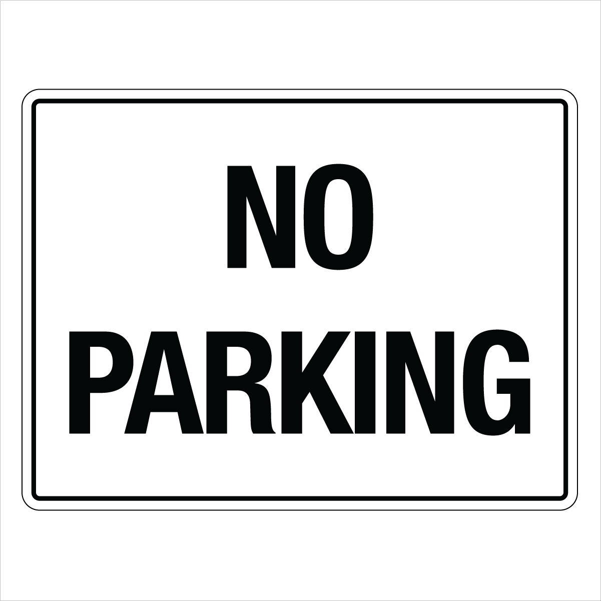 Warehouse And Floor  - No Parking Signs