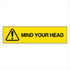 Warehouse And Floor Overhead - Mind Your Head Signs