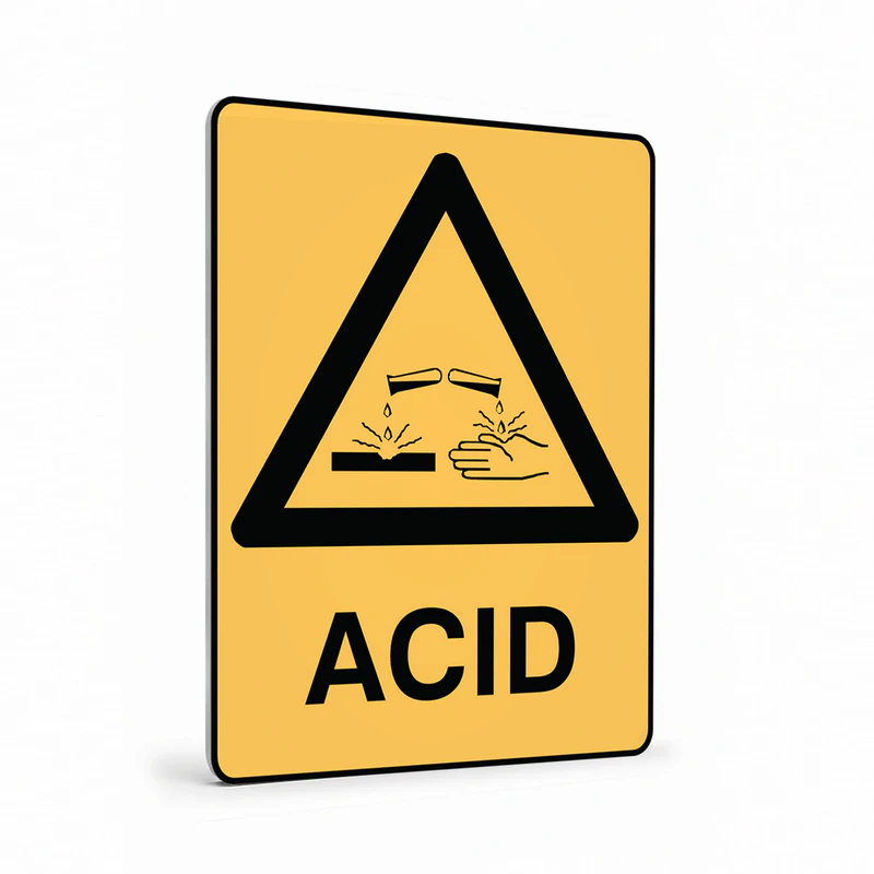 Warning - Acid Sign