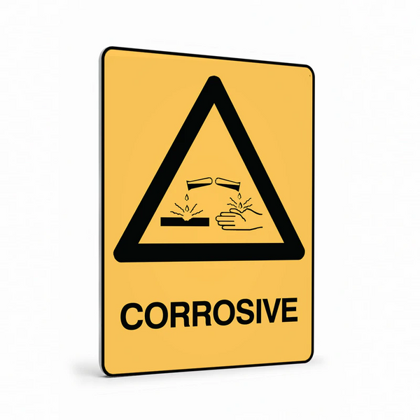 Warning - Corrosive Sign