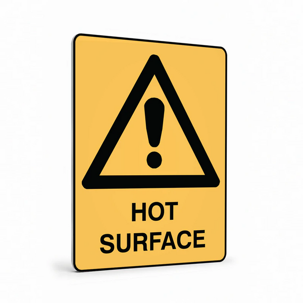 Warning - Hot Surface Sign
