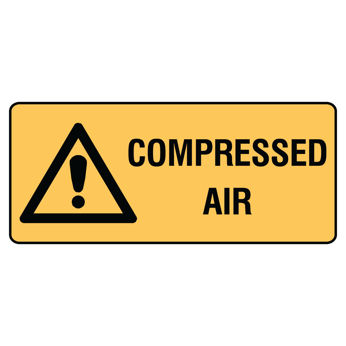 Warning - Compressed Air Sign – Signportal