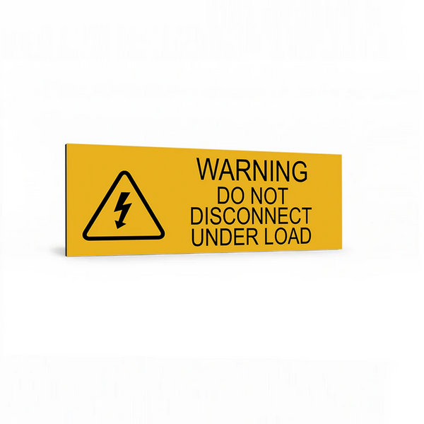 Warning Do Not Disconnect Under Load