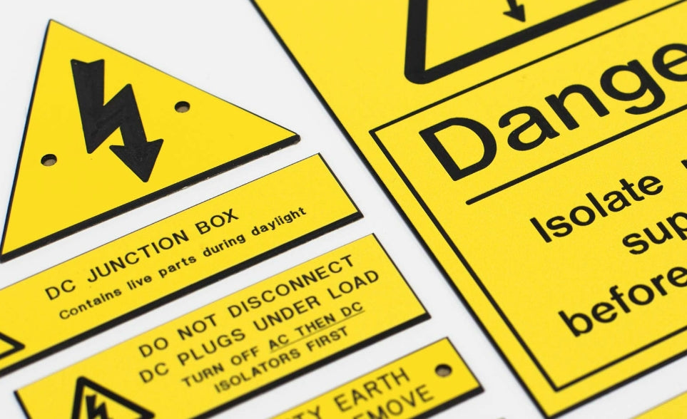 Electrical & Warning Labels