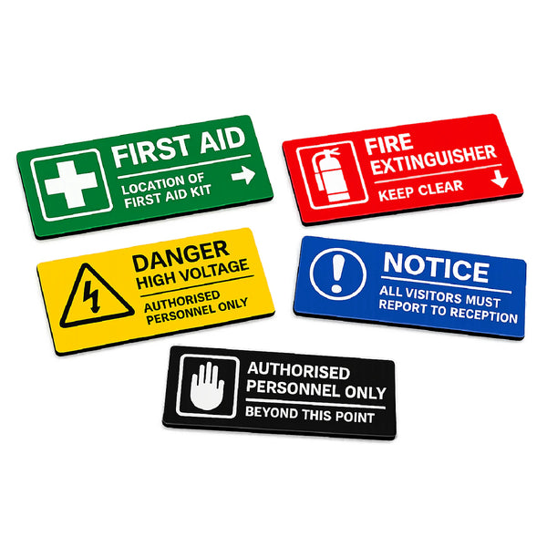 Custom Electrical and Warning Labels