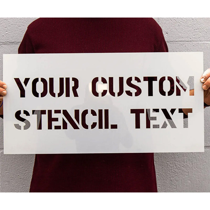 Custom Laser Cut Stencils