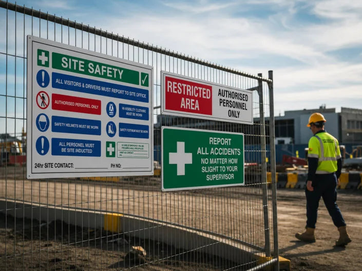 Signage manufactured in-house at the Sign Portal workshop in Deception Bay, Queensland