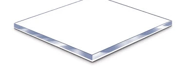 Clear acrylic sheet sample