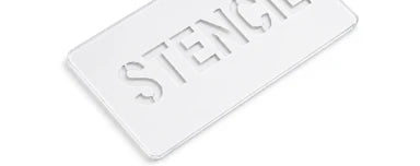 PETG stencil sample